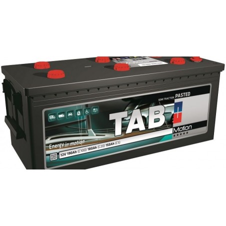Batería TAB SOLAR 12V 115Ah C100 Monoblock Plomo Ácido abierto
