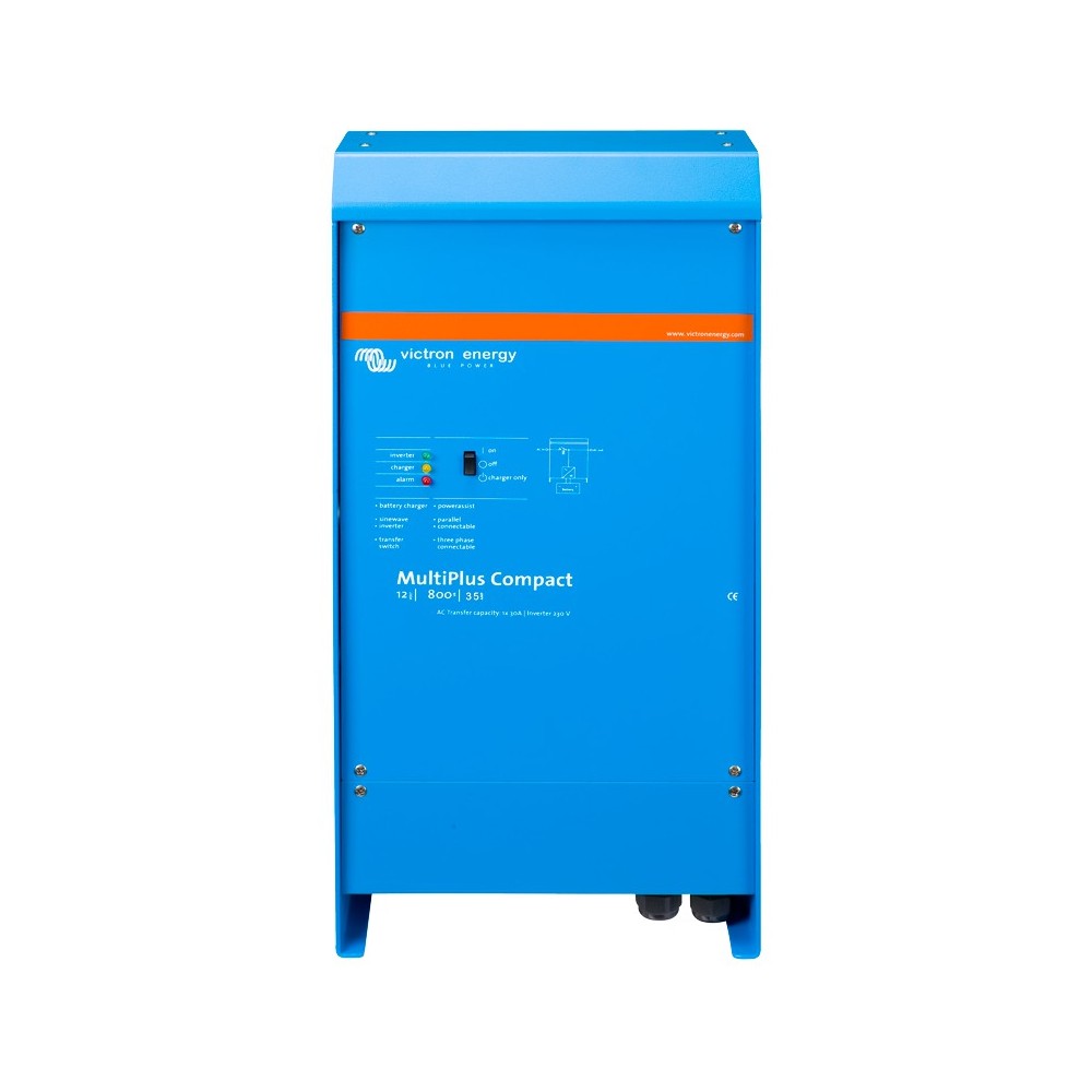 Inversores Cargadores 12V 800 VA Ah 35 VICTRON MULTIPLUS COMPACT