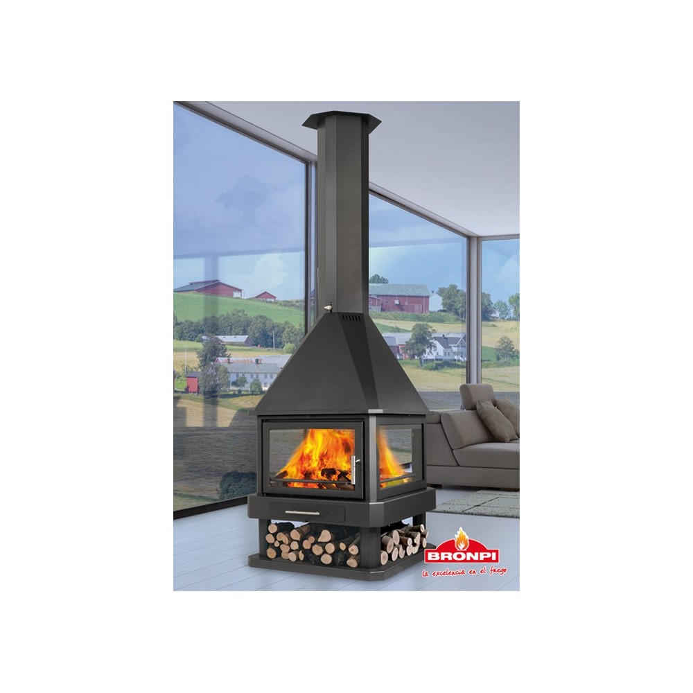 Chimenea BRONPI modelo HUELVA